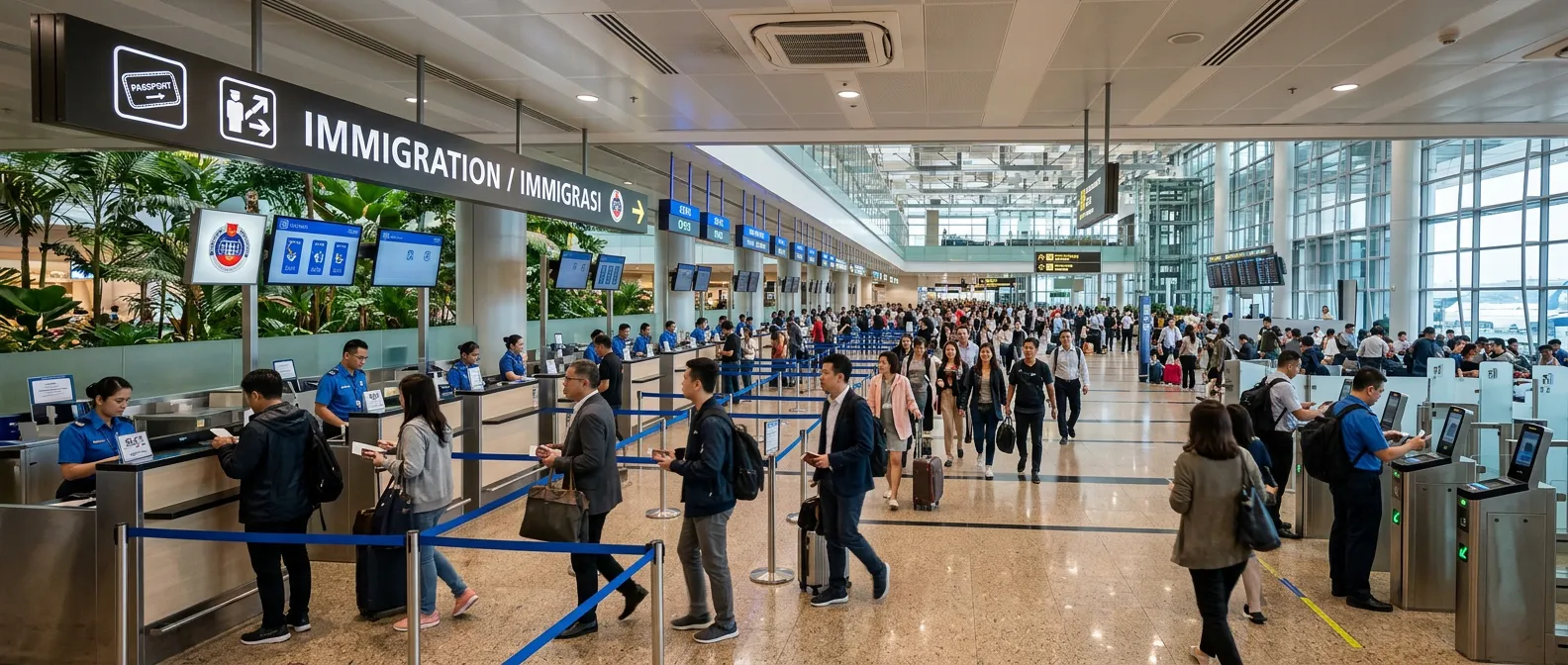 Singapur Ankunftskarte - Singapur Ankunftskarte online ausfüllen – Einreisedokument für Singapur einfach beantragen
